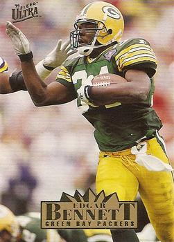 Edgar Bennett Green Bay Packers 1995 Ultra Fleer NFL #109